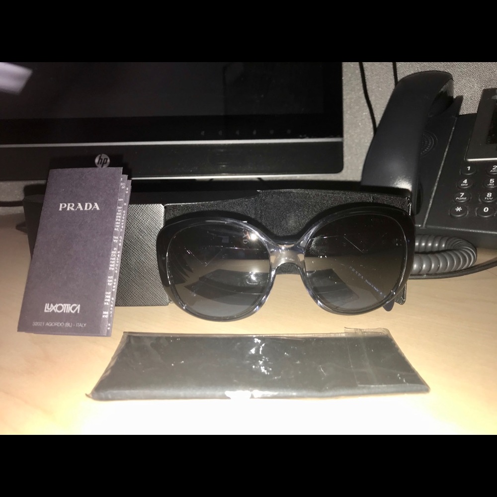 New Prada sunglasses, everything included